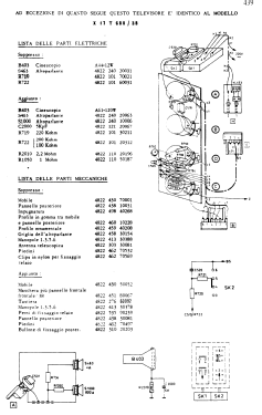 Televisore X24 T682 /38; Philips Italy; (ID = 3013279) Television