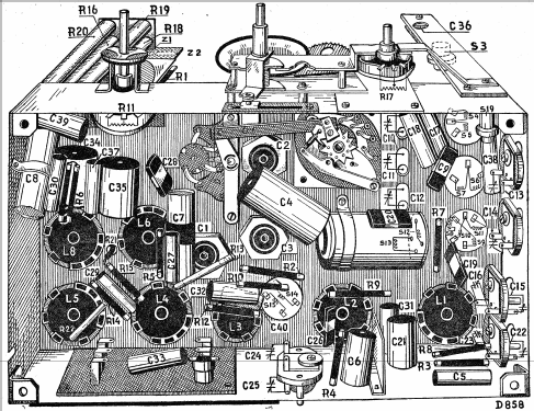 522U; Philips Belgium (ID = 1568647) Radio