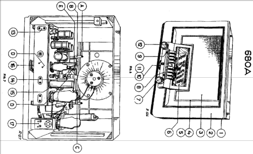 680A; Philips Belgium (ID = 1941179) Radio