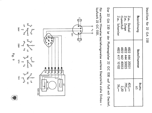 22GA230 Ch= 22GC030; Philips Radios - (ID = 913041) R-Player