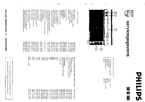 IC-Radio 50IC103 /00; Philips Belgium (ID = 760666) Radio