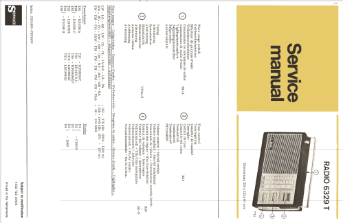 6329T ; Siera; Belgien (ID = 1589338) Radio