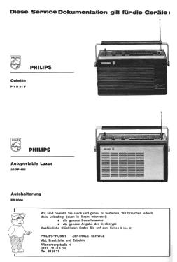 Autoportable Luxus 22RP463; Philips - Österreich (ID = 3100717) Radio