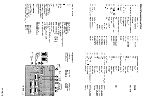 Double Deck Sound System D8678 /00 /02 /05; Philips - Österreich (ID = 2156664) Radio