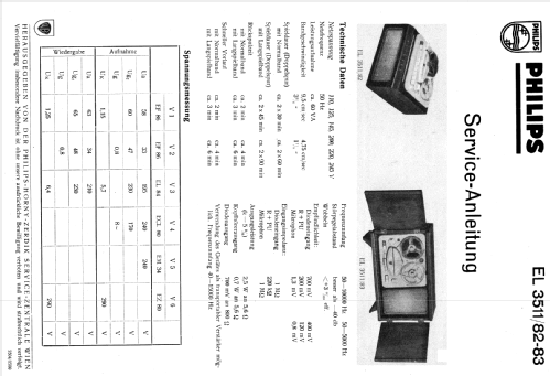 EL3511/82; Philips - Österreich (ID = 675887) Ton-Bild