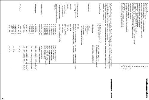 Format 20 Automatic A20T734 /06 Ch= F6; Philips - Österreich (ID = 1955035) Television