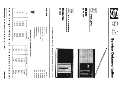 Happy 90RL184; Philips - Österreich (ID = 681378) Radio