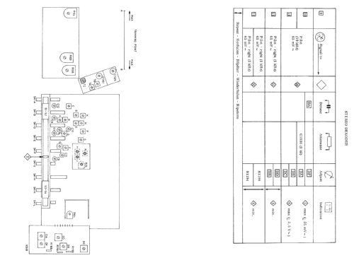 HiFi-Stereo-Steuergerät RH702 22RH702 /60Z /60T /60P /62Z /62T /62P; Philips; Eindhoven (ID = 2018543) Radio