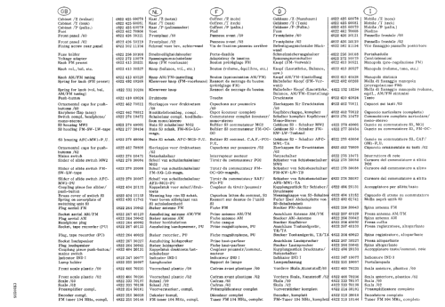 HiFi-Stereo-Steuergerät RH702 22RH702 /60Z /60T /60P /62Z /62T /62P; Philips; Eindhoven (ID = 2018546) Radio