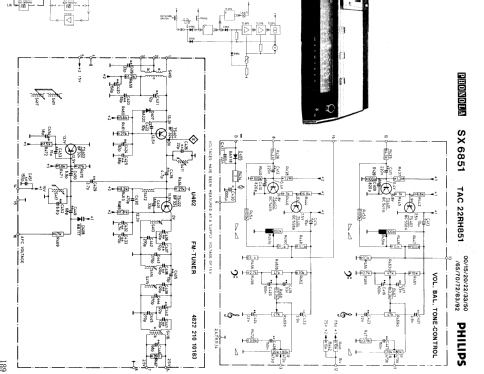 Konzertmeister 851 22RH851 /00 /15 /22 /30 /50 /65 /70 /72 /95; Philips - Österreich (ID = 903779) Radio