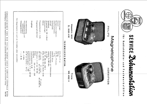 Maestro 300 EL3538A /80; Philips - Österreich (ID = 106759) Reg-Riprod