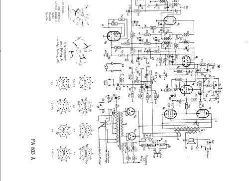 UKW-Magnetophonschrank FA833A; Philips - Österreich (ID = 966329) Radio