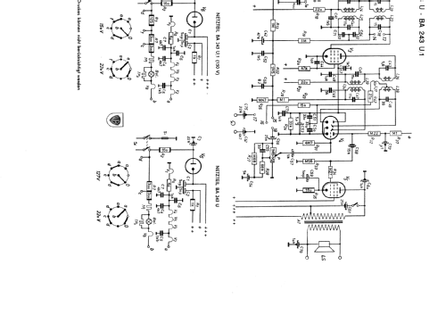 Operette BA243U/1; Philips - Österreich (ID = 313256) Radio