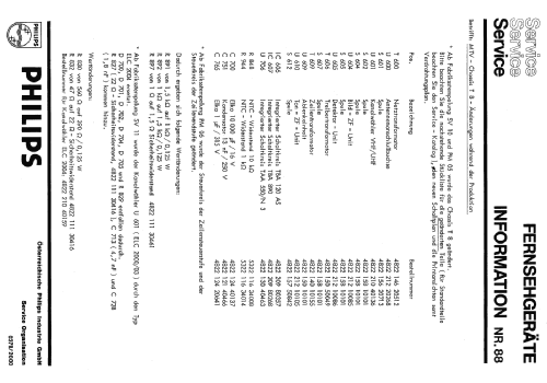 Philetta 614 de luxe 14B614 /00E /00S Ch= T8; Philips - Österreich (ID = 1944565) Television