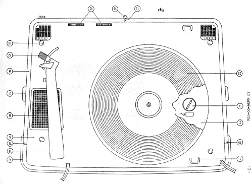 Phonokoffer Luxus-Cocktail AG 4456F /00 /00A; Philips - Österreich (ID = 669736) R-Player