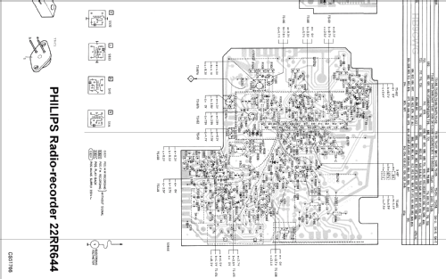 Radio-Recorder 644 22RR644; Philips - Österreich (ID = 251282) Radio