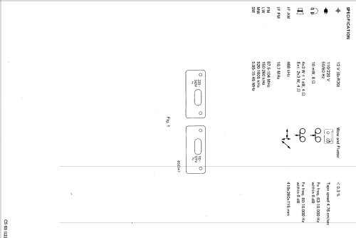 4 Band Stereo Radiorecorder 8784 SX8784 /00 /13 /14 /15 /16 /30 /33 /38; Philips - Österreich (ID = 1167108) Radio