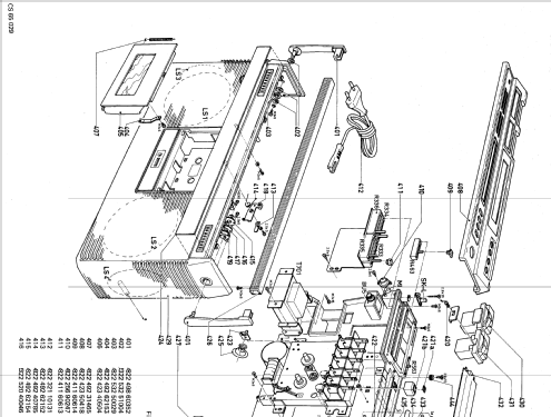 4 Band Stereo Radiorecorder 8784 SX8784 /00 /13 /14 /15 /16 /30 /33 /38; Philips - Österreich (ID = 1167123) Radio