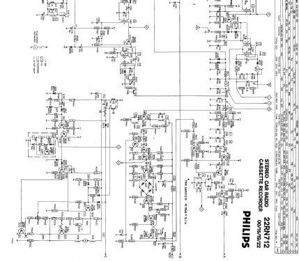 Stereo-Auto-Radiorecorder 22RN712; Philips - Österreich (ID = 920122) Car Radio