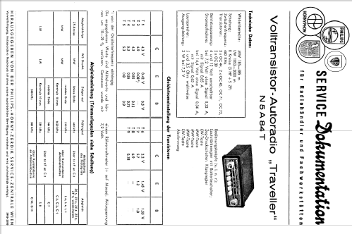 Traveller N5A84T; Philips - Österreich (ID = 213072) Car Radio