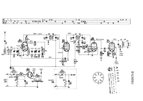 B1LN68U/00; Philips Portugal (ID = 378697) Radio