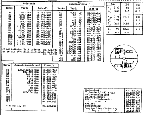 943U; Philips Radio A/S; K (ID = 1522002) Radio