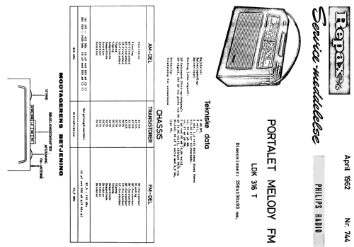 LDK316T; Philips Radio A/S; K (ID = 2053963) Radio