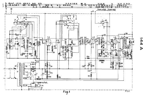 144A; Philips Radios - (ID = 1921553) Radio