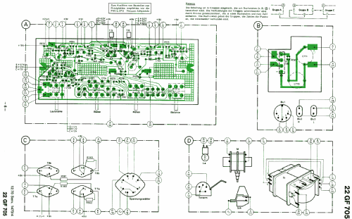 22GF705; Philips Radios - (ID = 747300) Enrég.-R