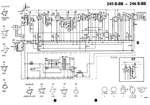 245B/BB; Philips Radios - (ID = 2598706) Autoradio