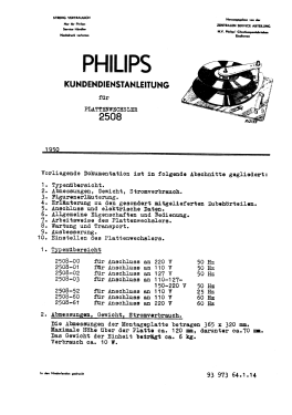 2508; Philips Radios - (ID = 3090679) R-Player