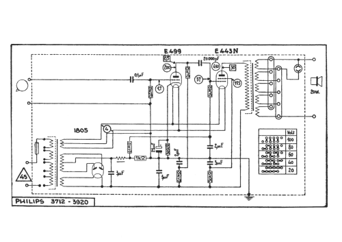 3920; Philips Radios - (ID = 961992) Ampl/Mixer