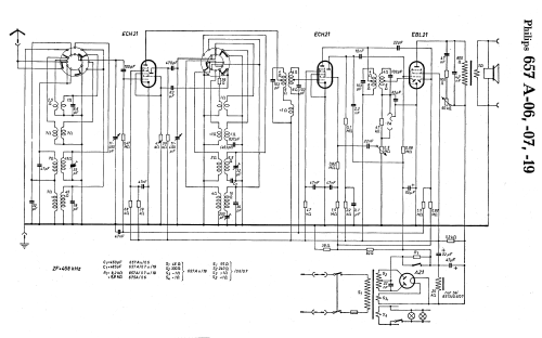 657A -19; Philips Radios - (ID = 1469247) Radio