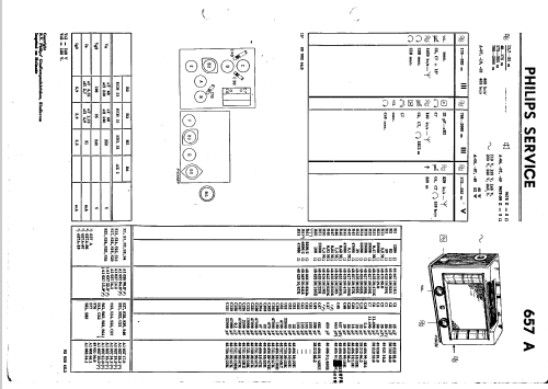 657A -19; Philips Radios - (ID = 2182351) Radio