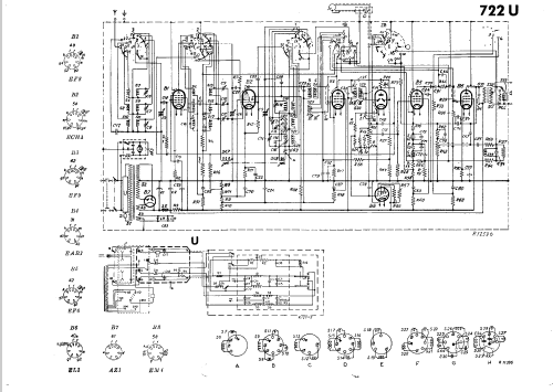 722A/U; Philips Radios - (ID = 42090) Radio