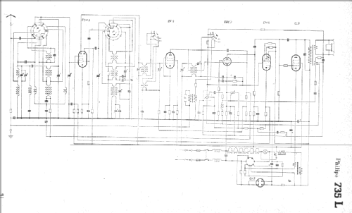 735L; Philips Radios - (ID = 5229) Radio