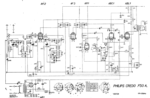 Credo 750A; Philips Radios - (ID = 377426) Radio