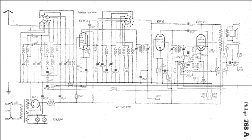 768A; Philips Radios - (ID = 5242) Radio