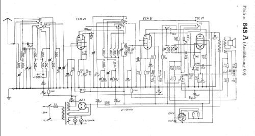 845A-00; Philips Radios - (ID = 5252) Radio