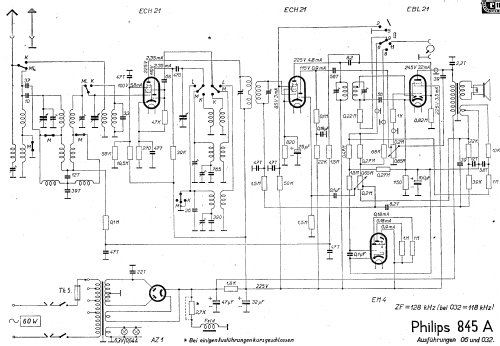 845A -32 -032; Philips Radios - (ID = 1993716) Radio