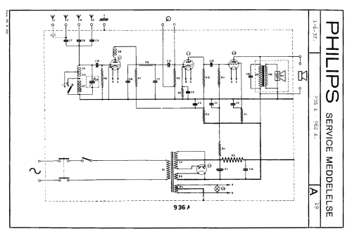 962A; Philips Radio A/S; K (ID = 2131125) Radio