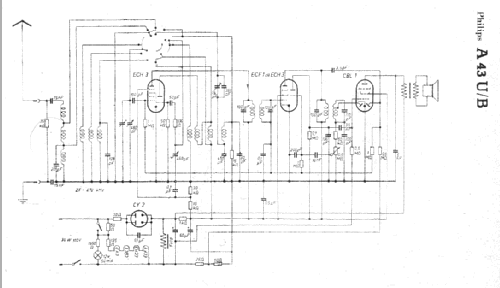 A43U; Philips Radios - (ID = 5295) Radio