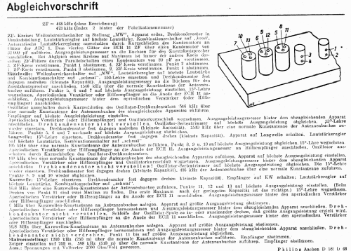 Aachen-Super D63; Philips Radios - (ID = 3090178) Radio