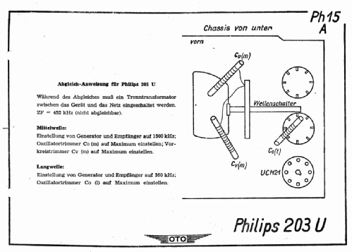 Aachen-Super 203U; Philips Radios - (ID = 118312) Radio