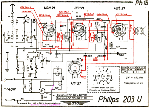 Aachen-Super 203U; Philips Radios - (ID = 118314) Radio
