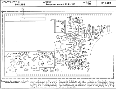 Adjutant 22RL500; Philips Radios - (ID = 260987) Radio