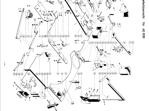 Plattenwechsler-Chassis AG1030; Philips Radios - (ID = 257753) Enrég.-R