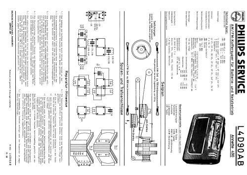 Annette 490 L4D90AB; Philips Radios - (ID = 1886401) Radio