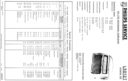 Annette 512 L5D12T; Philips Radios - (ID = 174917) Radio