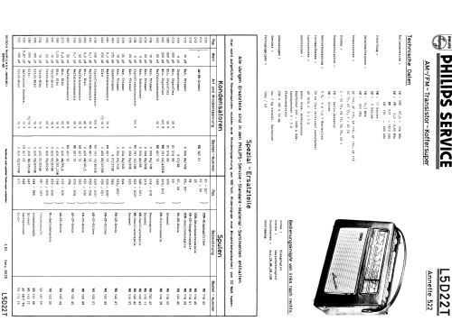 Annette 522 L5D22T; Philips Radios - (ID = 1817179) Radio